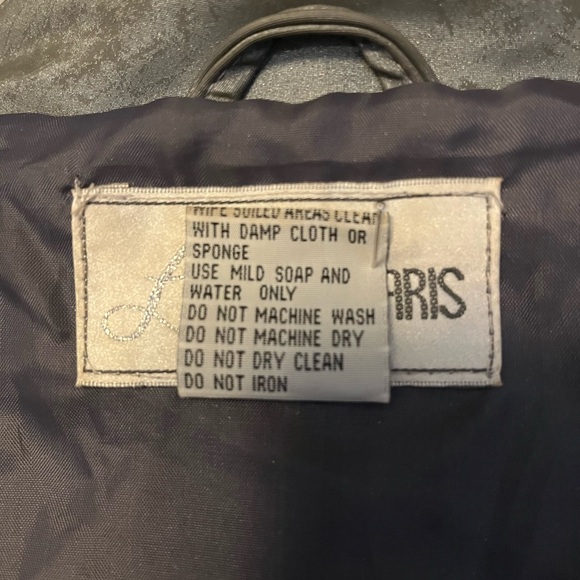 🥰HOST PICK🥰 VINTAGE LOUISE PARIS PERFECT SILVER GRAY WATER PROOF JACKET COAT - Picture 12 of 12